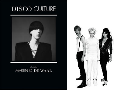 Martin C de Waal - Disco Culture - book cover designed by Maarten Nauw